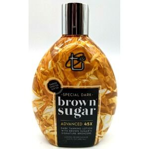 Brown‎ Sugar Special Dark Tanning Bed Lotion 13.5 oz Advanced 45X Bronzer Indoor